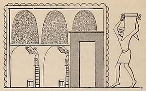 https://upload.wikimedia.org/wikipedia/commons/5/5e/Egyptian_Granary_Thebes.jpg