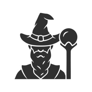 https://static.vecteezy.com/system/resources/previews/010/425/649/original/wizard-glyph-icon-silhouette-symbol-sorcerer-magician-in-hat-old-wise-man-fantasy-druid-fairytale-warlock-with-beard-halloween-costume-negative-space-isolated-illustration-vector.jpg