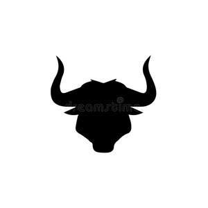 https://thumbs.dreamstime.com/b/bull-head-silhouette-white-background-181220819.jpg